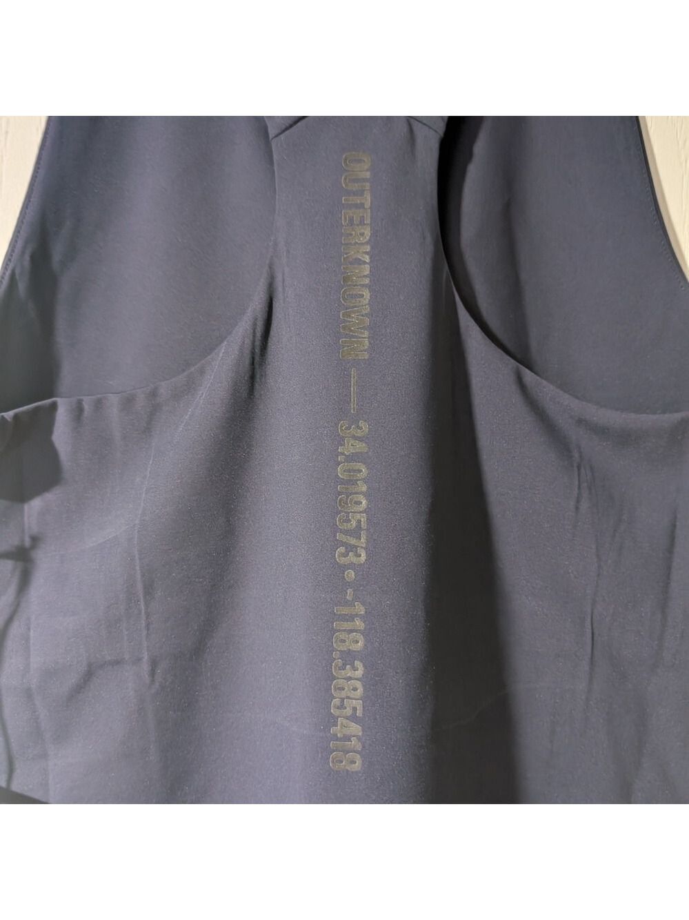 NWT Outerknown | Active Racerback Tank In Navy - Picture 9 of 14